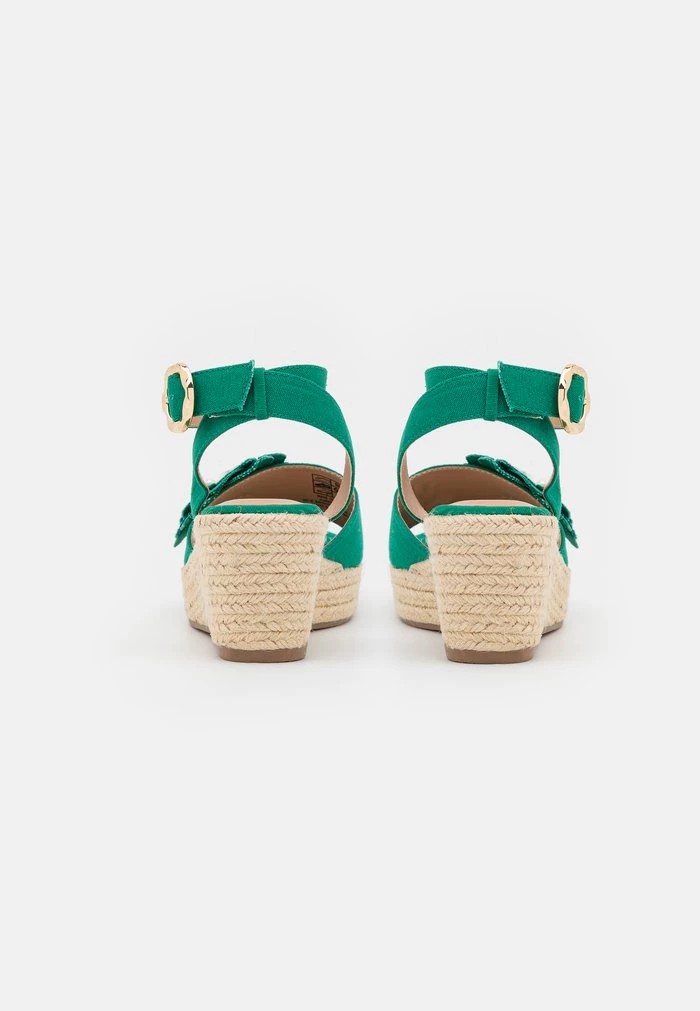 Sandale ANNA FIELD Anna Field Espadrilles Vert Femme | NQD-1566508